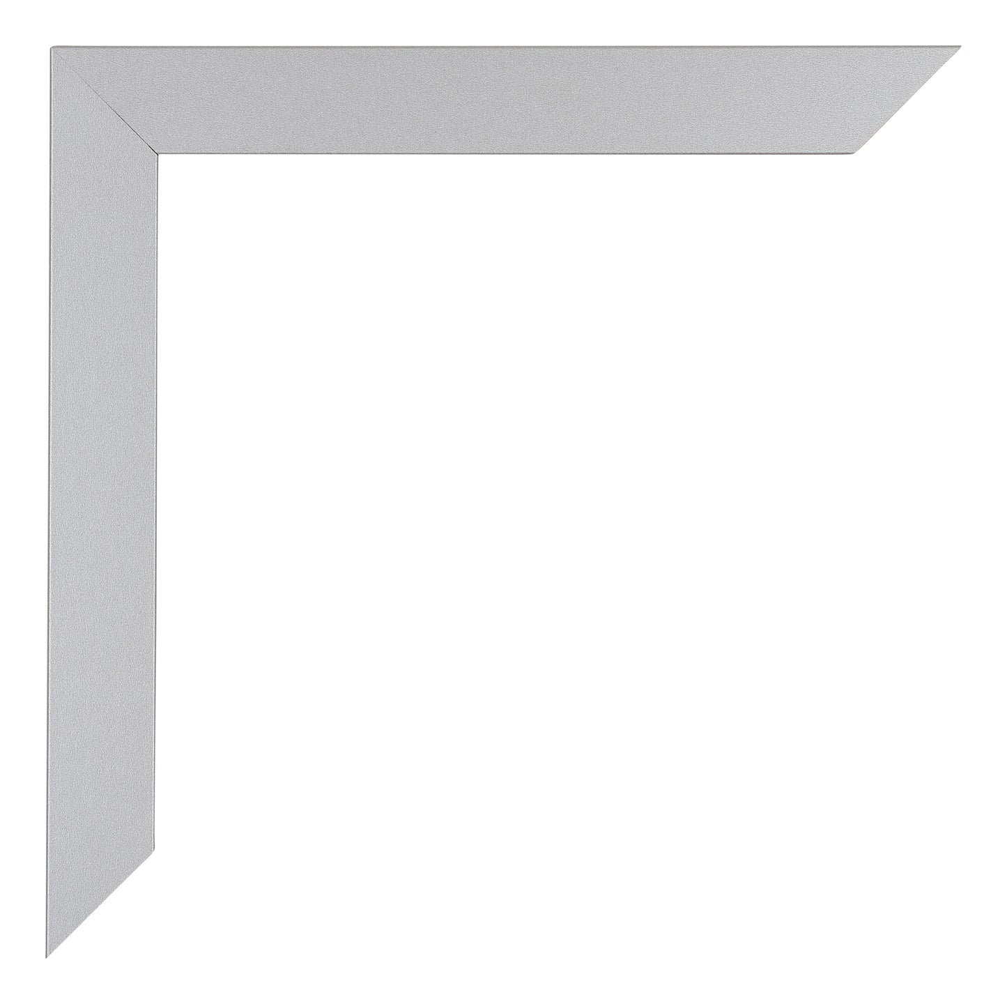 Posterlijst 61x91,5cm Zilver Mat MDF Parma