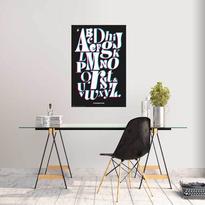 Poster Typenotize 61x91,5cm