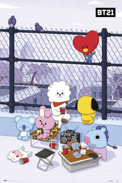 Poster BT21 - Azotea 61x91,5cm