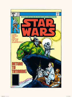Kunstdruk Star Wars - 31 Return To Tatooine 30x40cm