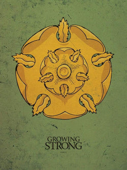 Kunstdruk Game of Thrones - Tyrell 60x80cm