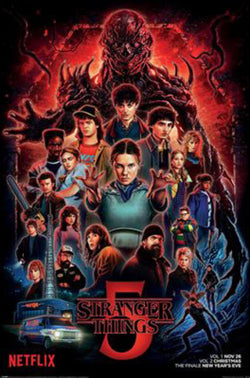 Poster Stranger Things 5 - One Sheet 61x91,5cm