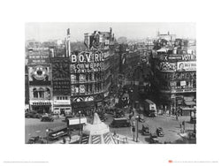 Kunstdruk Time Life - Piccadilly Circus London 1942 30x40cm
