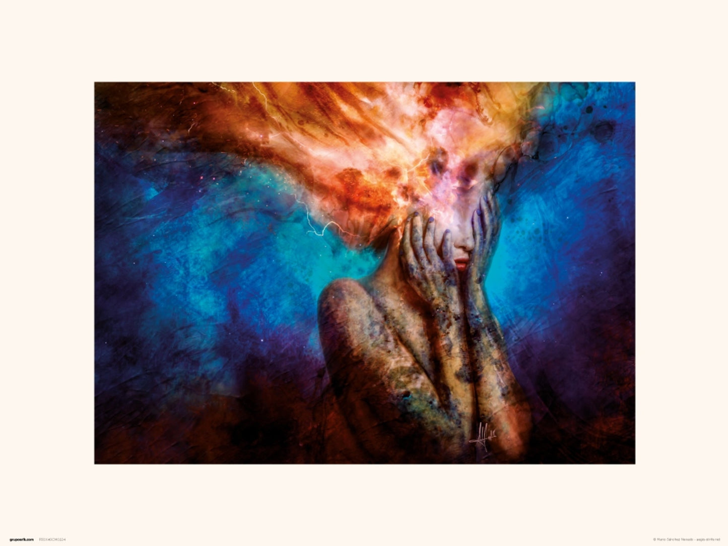 Kunstdruk Mario Sanchez - Nevado Psycho Climatic 40x30cm