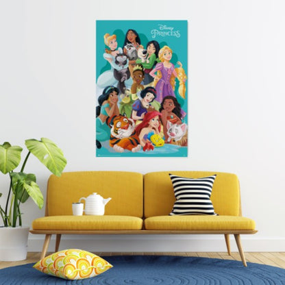 Poster Disney - Princesses and Pets 61x91,5cm