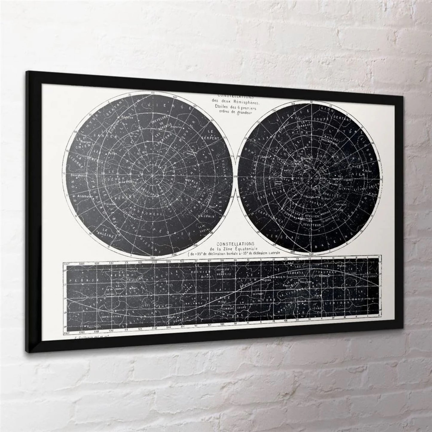 Poster Guillemin Amedee Constellations 91,5x61cm