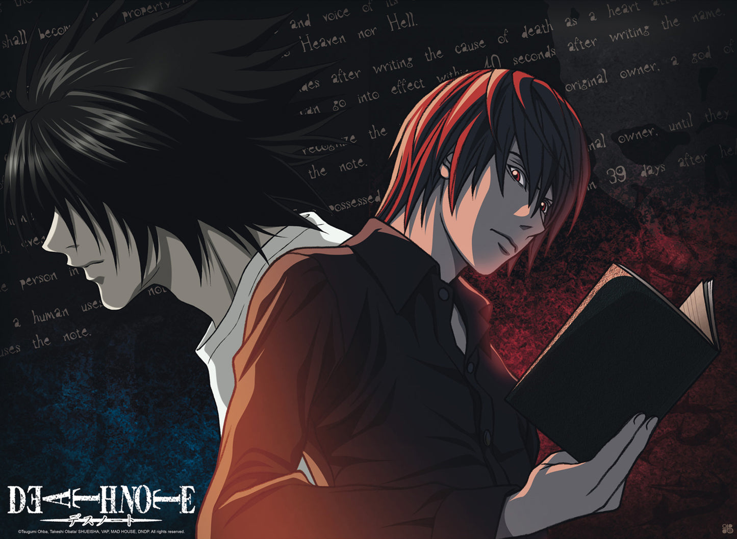Poster Death Note - L VS Light 52x38cm