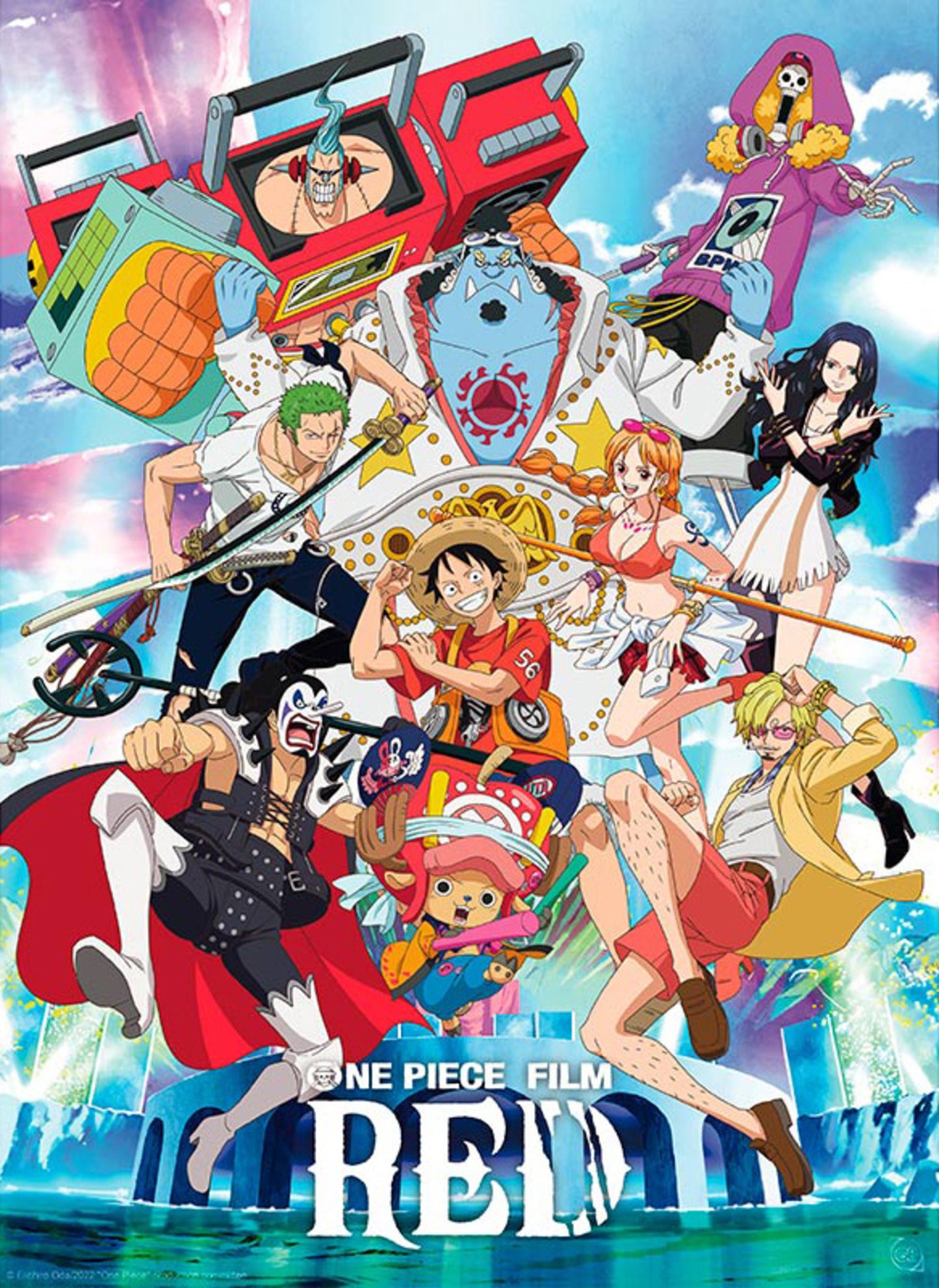 Poster One Piece - Red Festival 38x52cm