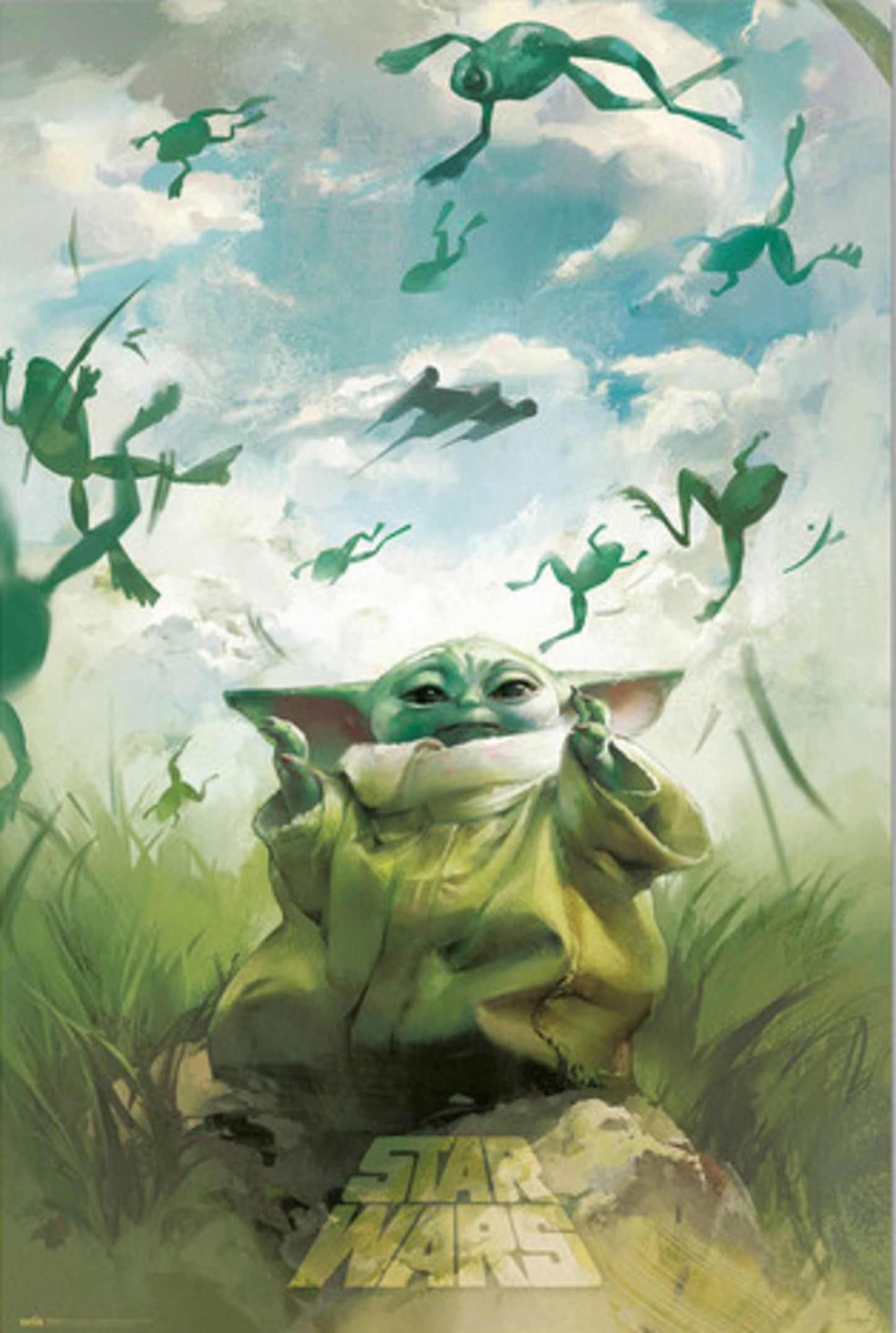 Poster Star Wars - Grogu Training 61x91,5cm