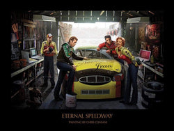 Kunstdruk Chris Consani - Eternal Speedway 80x60cm