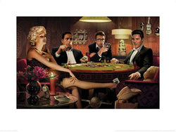 Kunstdruk Chris Consani - Four of A Kind 80x60cm