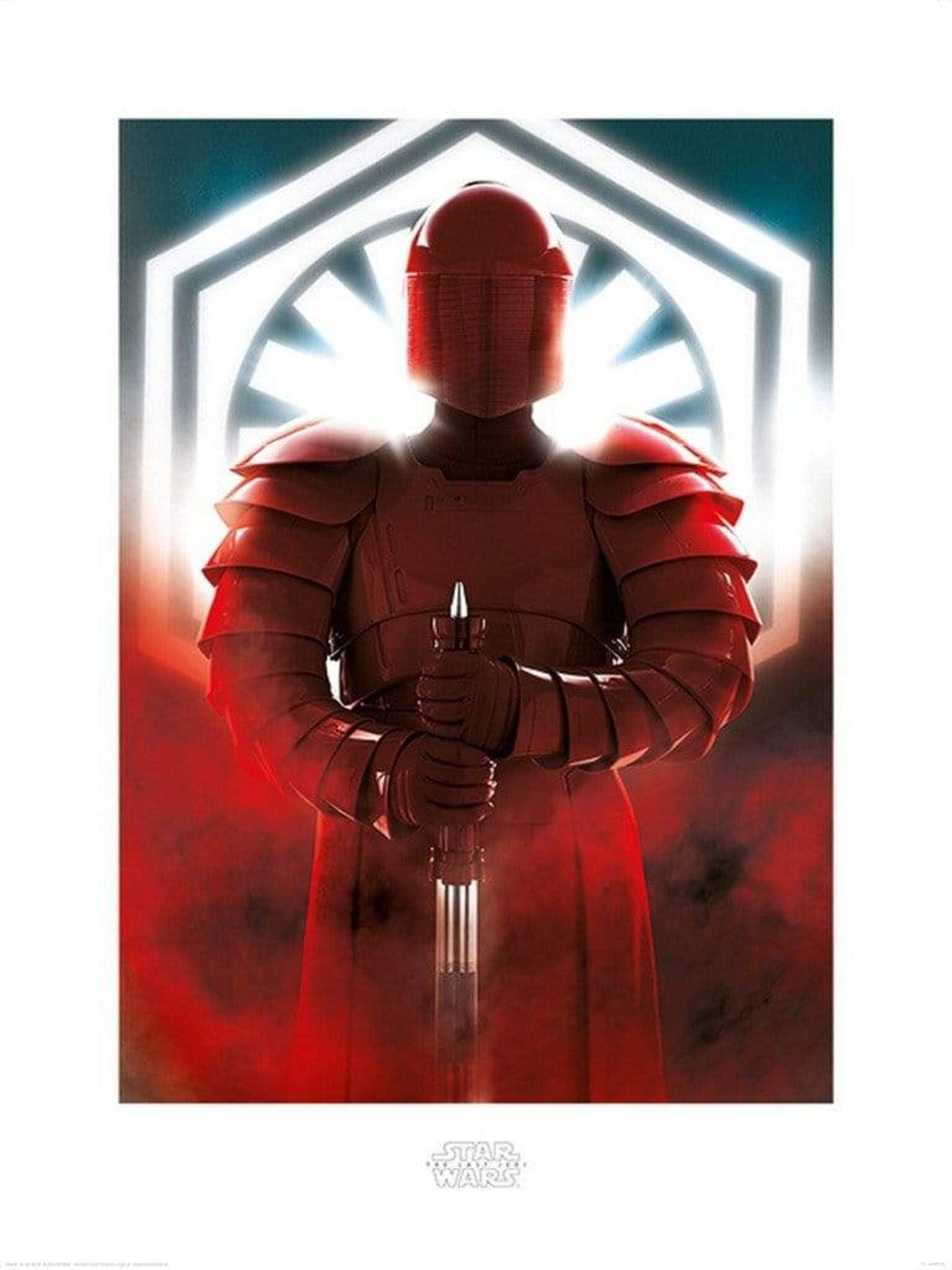 Kunstdruk Star Wars - The Last Jedi Elite Guard Defend 60x80cm