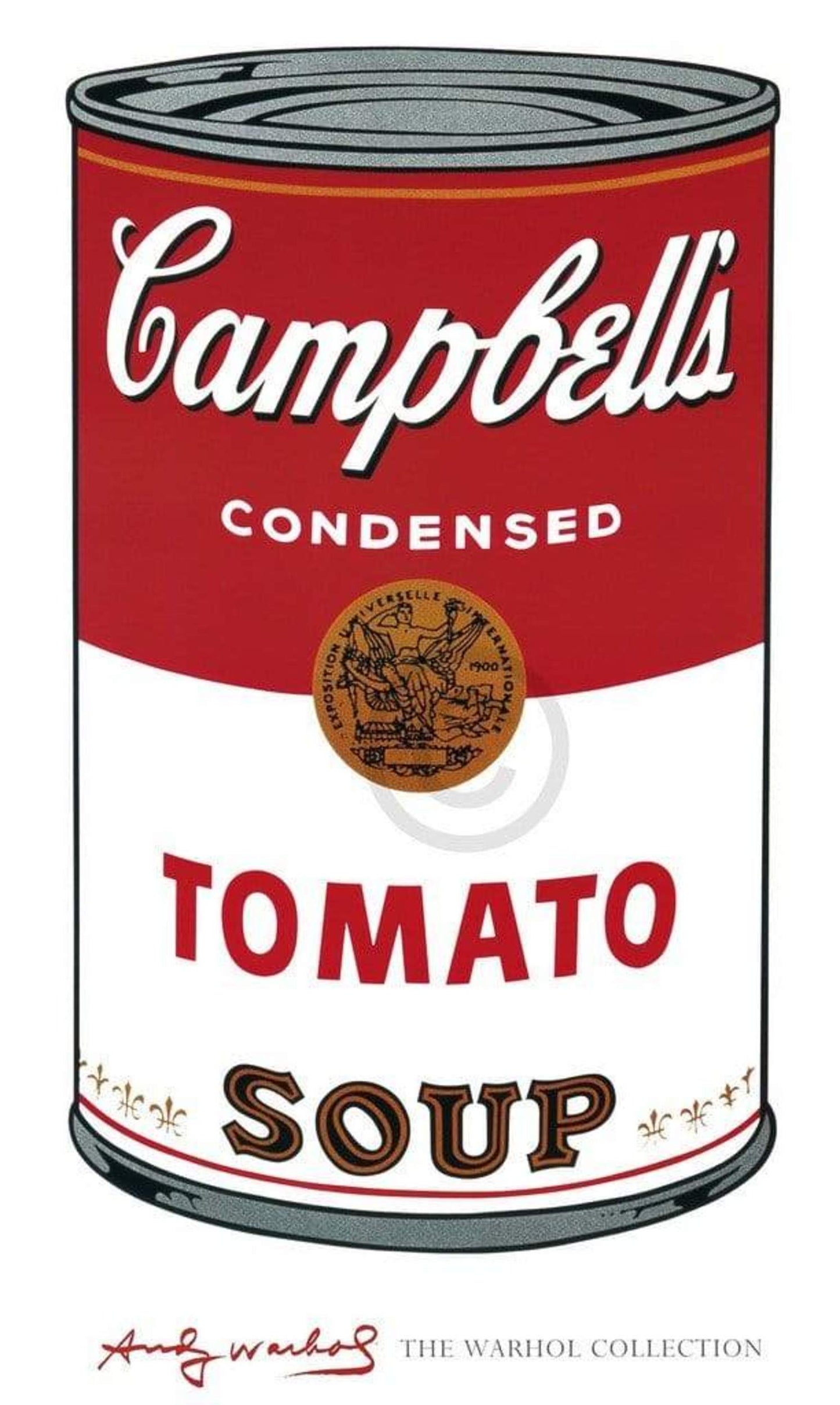 Kunstdruk Andy Warhol - Campbell's Soup I 60x100cm