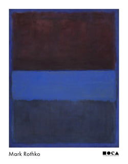 Kunstdruk Mark Rothko No. 61 Rust and Blue 71x91,5cm