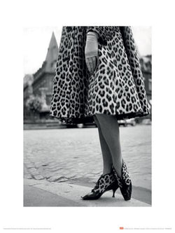 Kunstdruk Time Life - Dior Leopard Print 30x40cm
