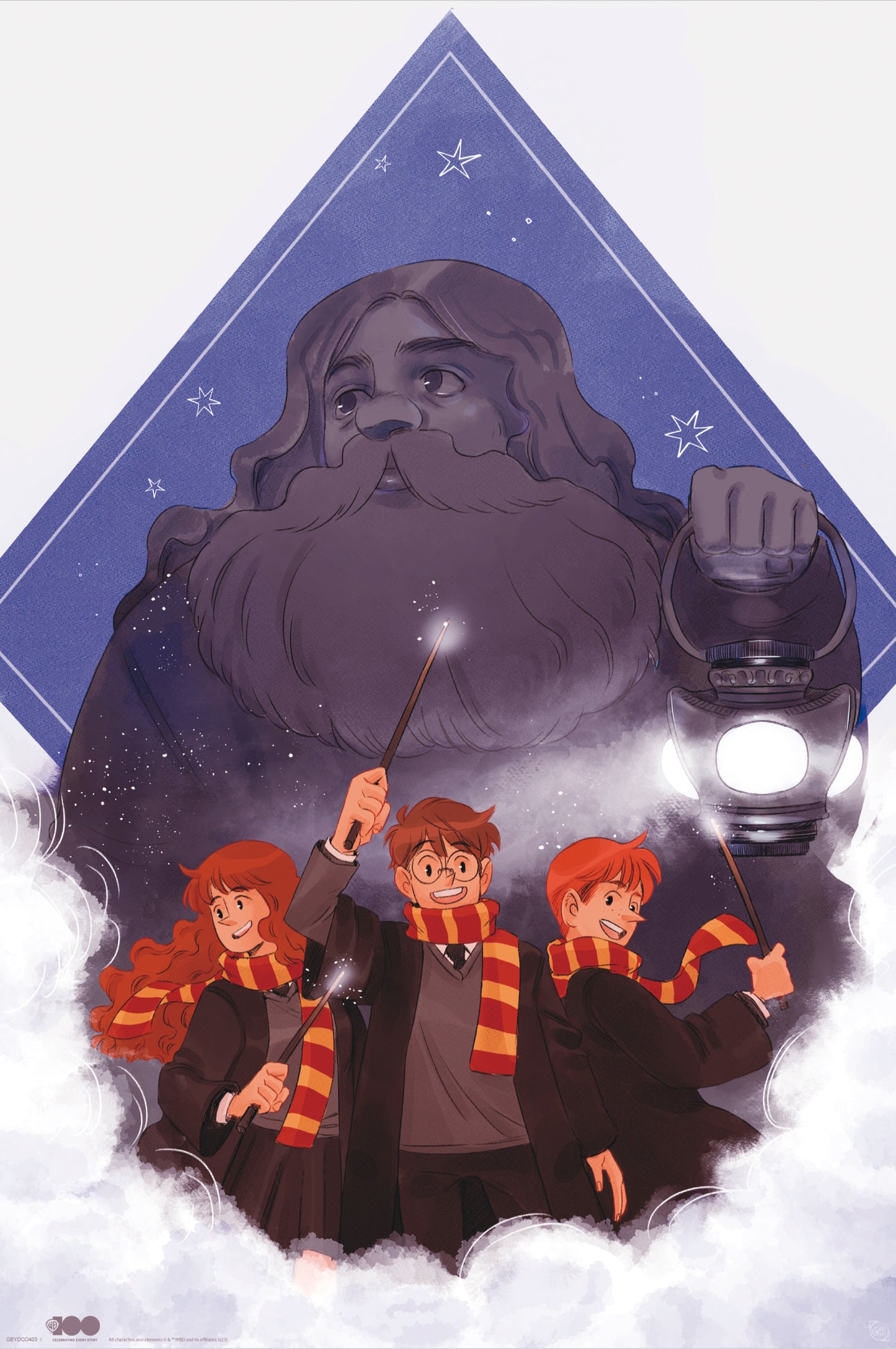Poster Harry Potter - Hagrid Warner 100th 61x91,5cm