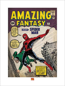 Kunstdruk Spider-Man - Issue 1 60x80cm