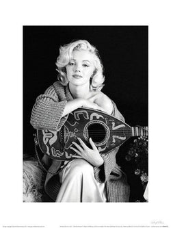 Kunstdruk Marilyn Monroe - Lute 60x80cm
