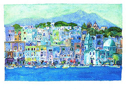 Kunstdruk Ralf Westphal - Procida / Kampanien 100x70cm