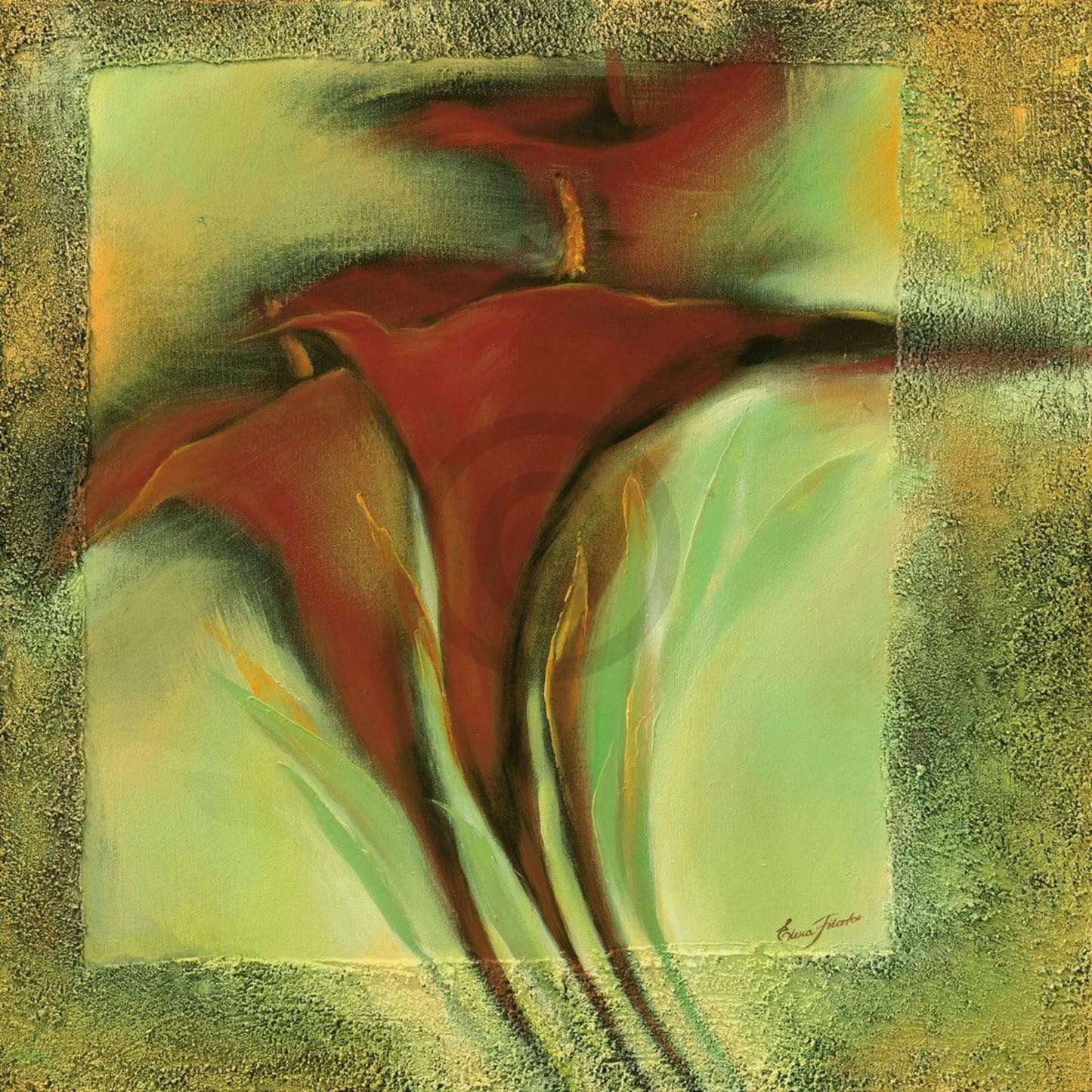 Kunstdruk Elena Filatov - Romance II 70x70cm