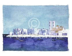 Kunstdruk Ralf Westphal - Molfetta, Apulien 90x70cm