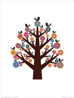 Kunstdruk Valentina Ramos - Tree of Flowers 30x40cm