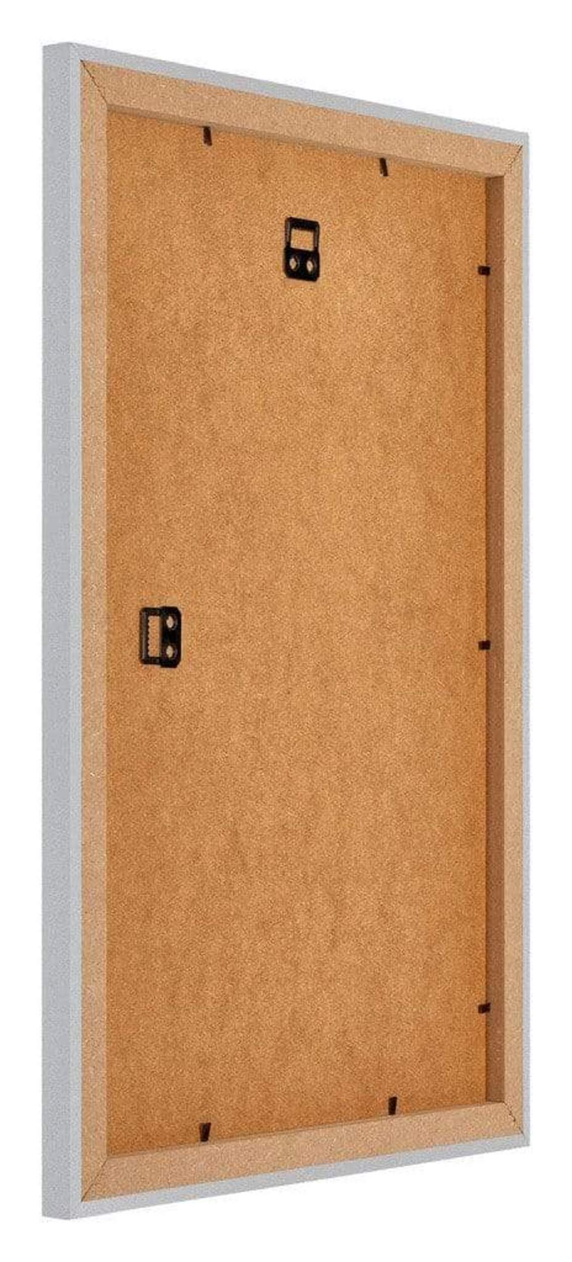 Posterlijst 61x91,5cm Zilver Mat MDF Parma