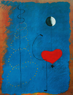 Kunstdruk Joan Miro - Ballarina II, 1925 70x100cm