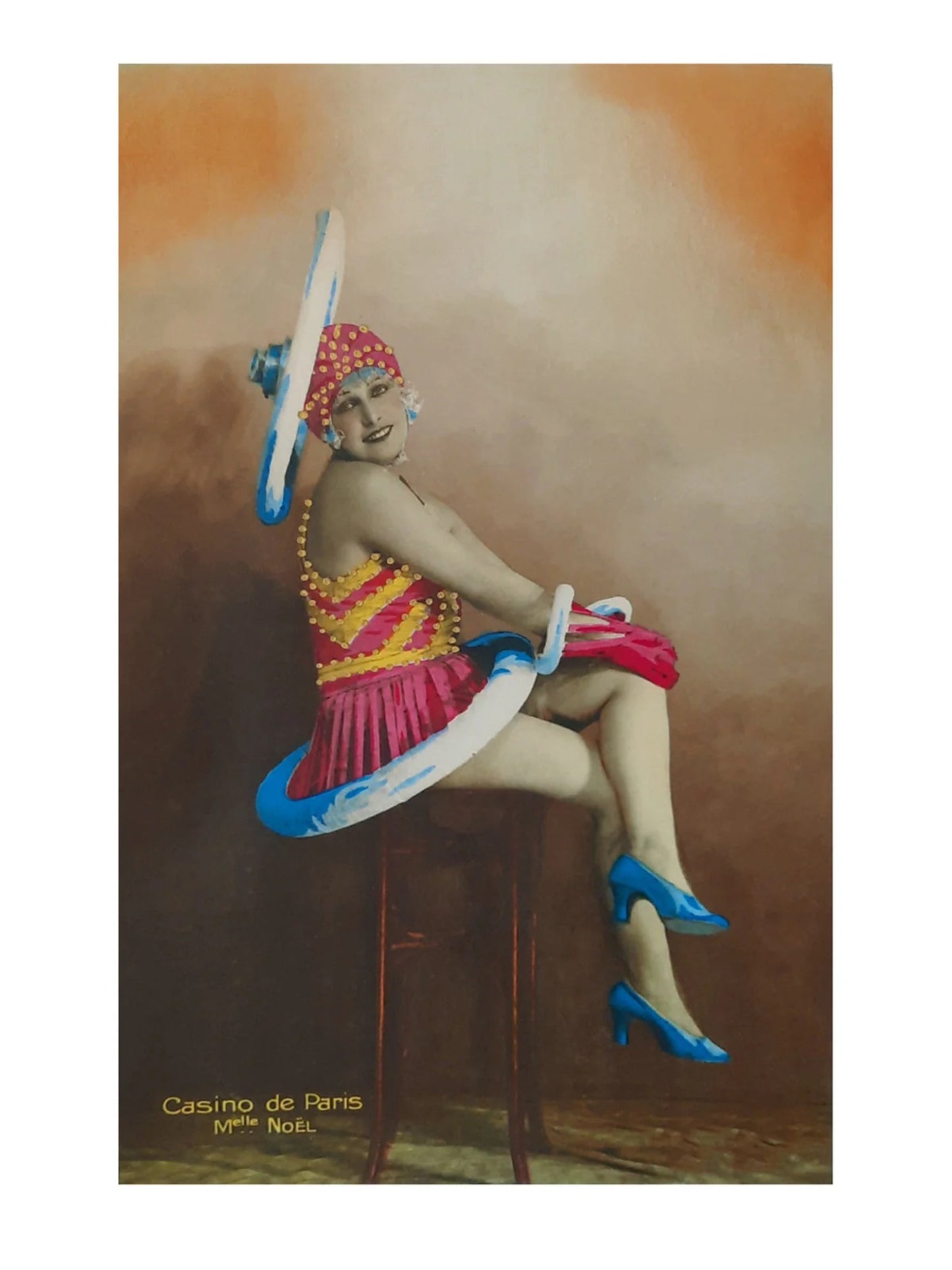 Kunstdruk - Casino de Paris Mlle Noel 30x40cm