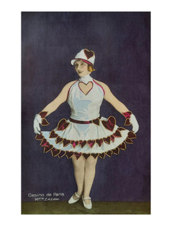 Kunstdruk - Casino de Paris Mlle Zazani ll 30x40cm