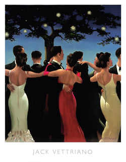 Kunstdruk Jack Vettriano - Waltzers 40x50cm