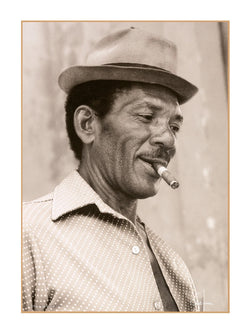 Kunstdruk Christophe Chat-Verre - Tabaco - Santiago de Cuba 30x40cm