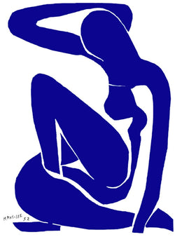 Kunstdruk Henri Matisse - Nu bleu I 60x80cm