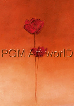 Kunstdruk Erika Heinemann - Poppy Elegance II 21x30cm