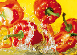 Kunstdruk Michael Meisen - Paprika 30x21cm