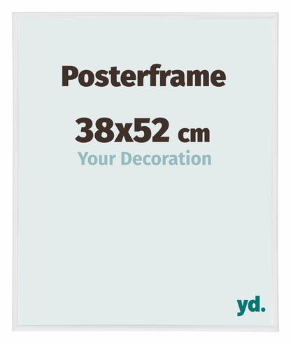 Posterlijst 38x52cm Wit Hoogglans Kunststof Paris
