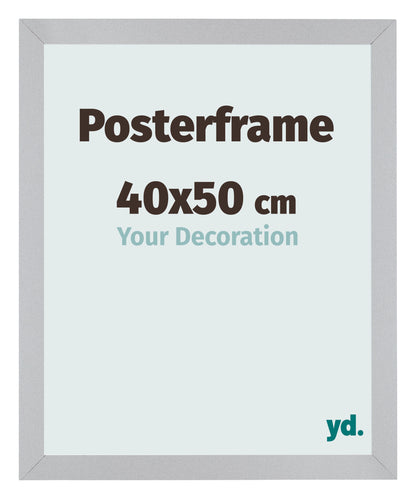 Posterlijst 40x50cm Zilver Mat MDF Parma
