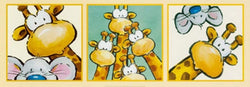 Kunstdruk Jean Paul Courtsey - Funny Friends IV 95x33cm