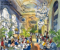 Kunstdruk Michael Leu - Luncheon, Musée d'Orsay 60x50cm
