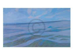 Kunstdruk Piet Mondrian - Duinlandschap 80x60cm