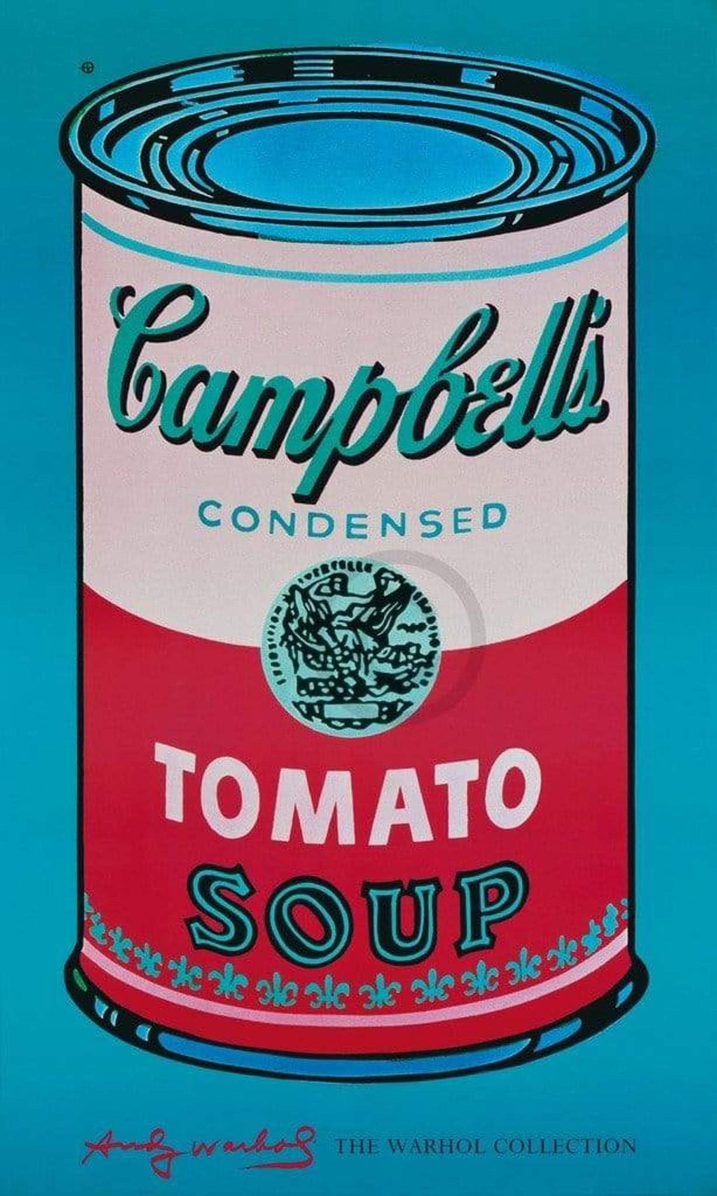 Kunstdruk Andy Warhol - Campbell's Soup | 60x100cm