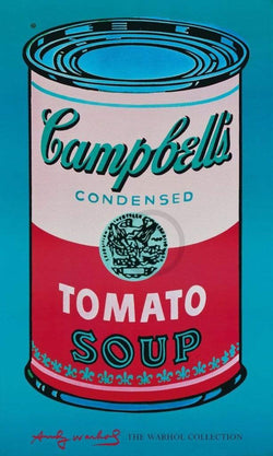 Kunstdruk Andy Warhol - Campbell's Soup | 60x100cm
