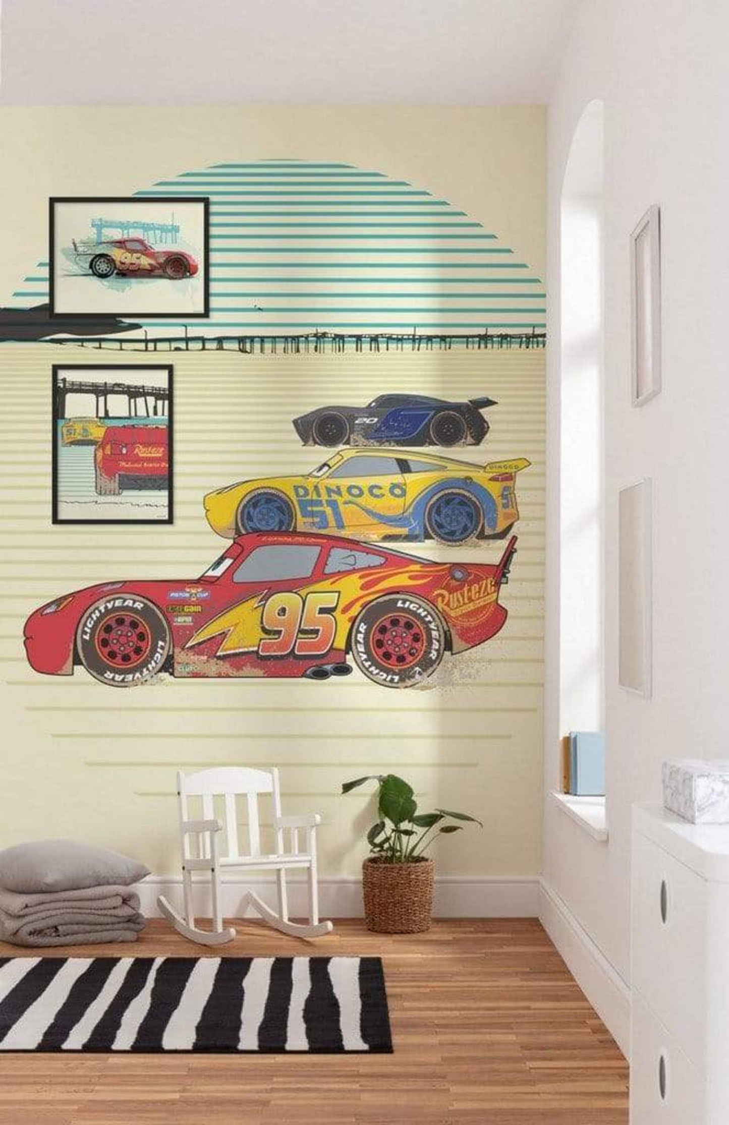 Kunstdruk Cars - Strengthen Together 40x50cm