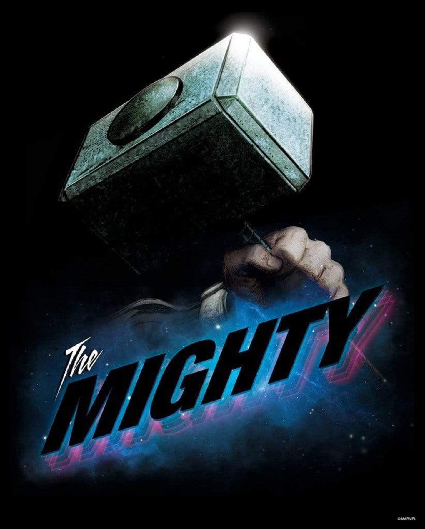 Kunstdruk Avengers - The Mighty 40x50cm