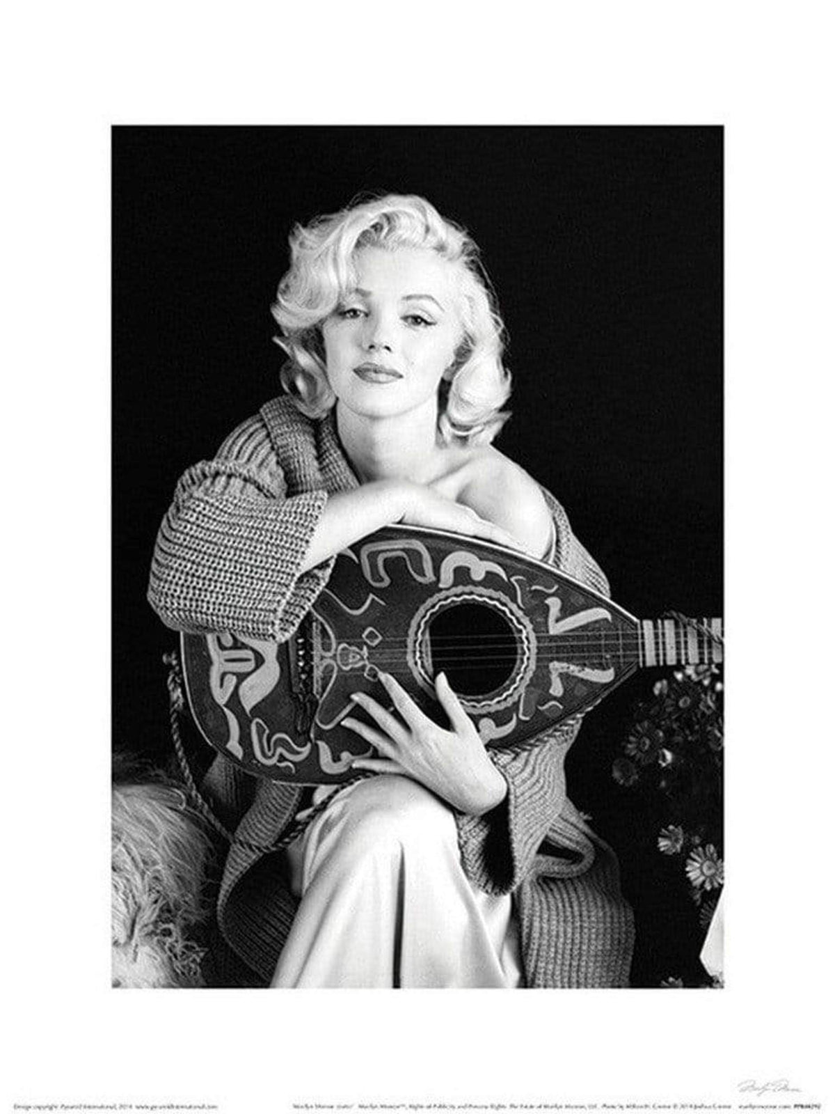 Kunstdruk Marilyn Monroe - Lute 30x40cm