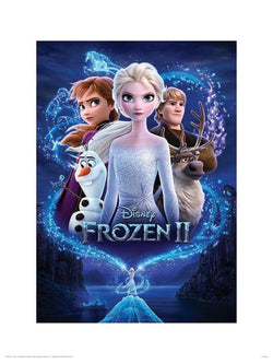 Kunstdruk Frozen - 2 Magic 30x40cm