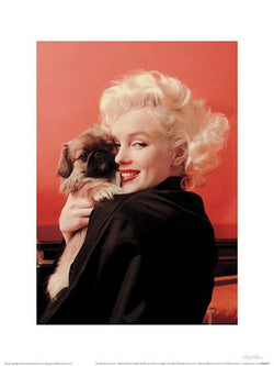Kunstdruk Marilyn Monroe - Love 30x40cm