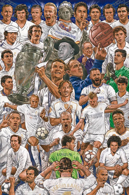 Poster Real Madrid - Legends 61x91,5cm