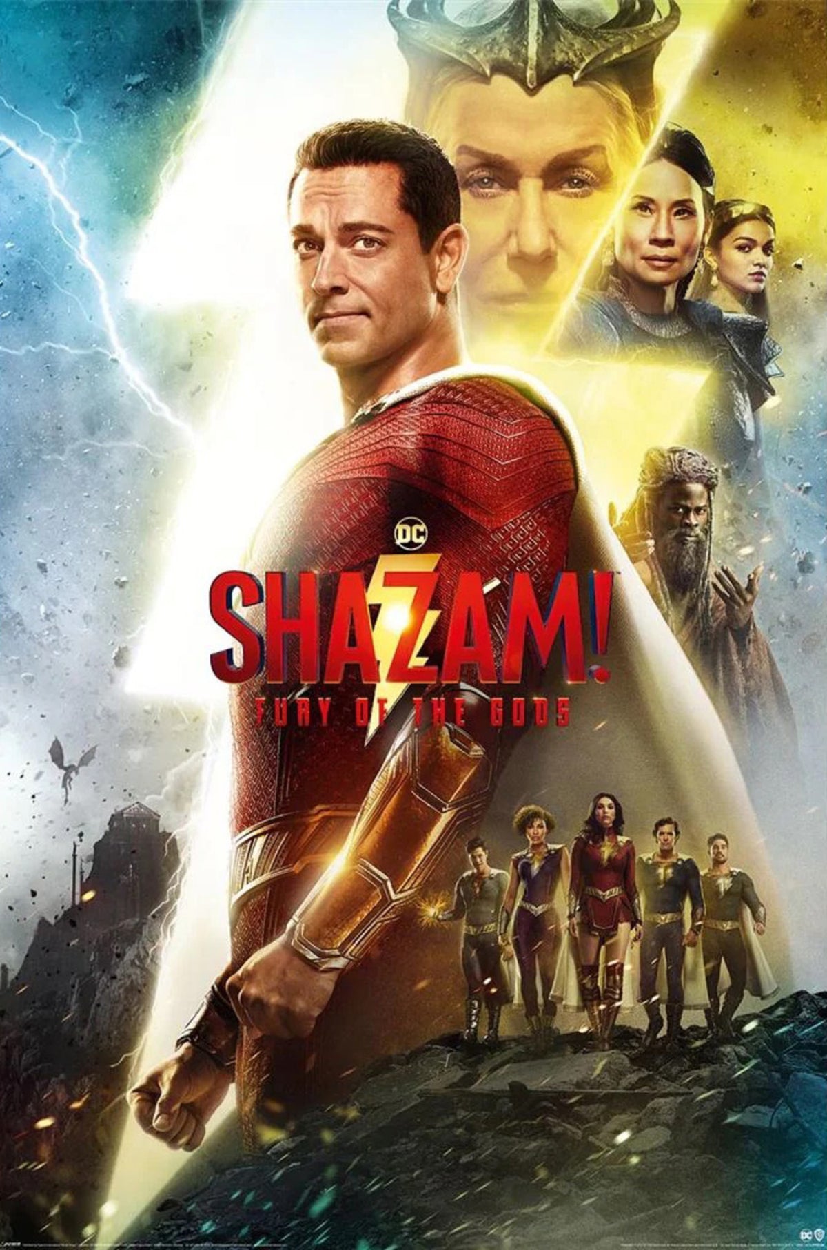Poster Shazam - Fury of the Gods 61x91,5cm