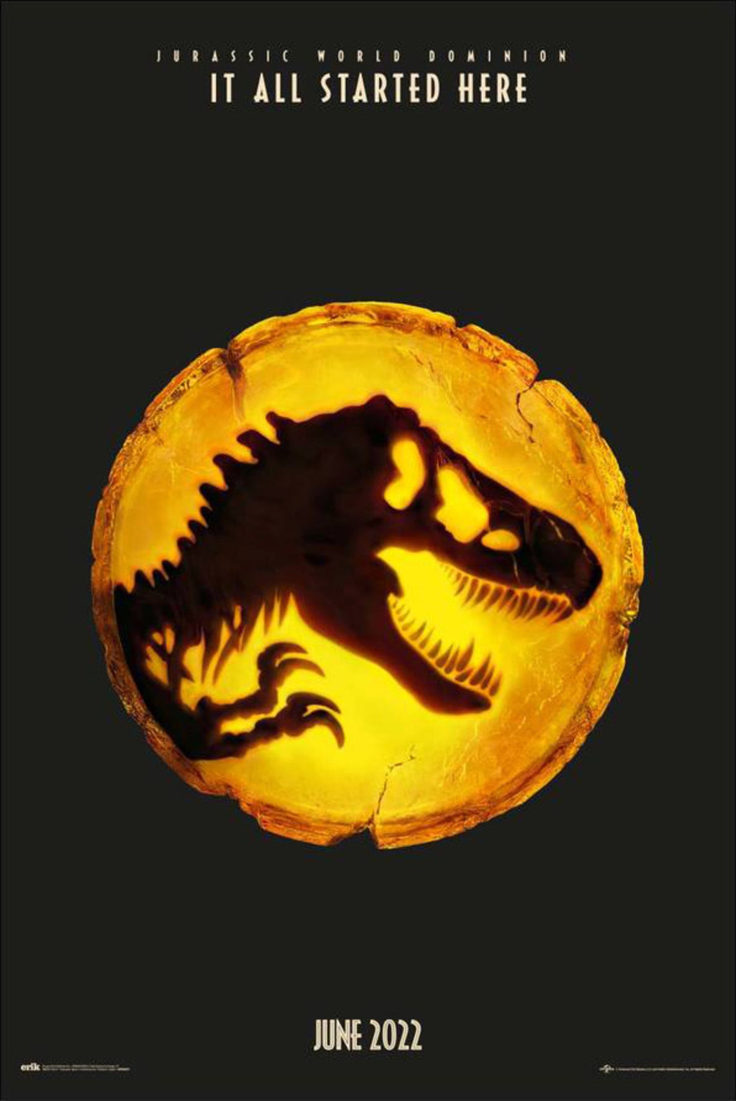Poster Jurassic World - Dominion 61x91,5cm